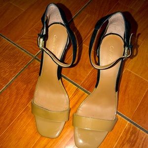 ❥Calvin Klein Two-Toned Heels, Sz 9❥
